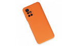 Newface Xiaomi Redmi 10 2022 Kılıf Nano içi Kadife Silikon - Turuncu
