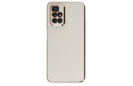 Newface Xiaomi Redmi 10 2022 Kılıf Volet Silikon - Beyaz