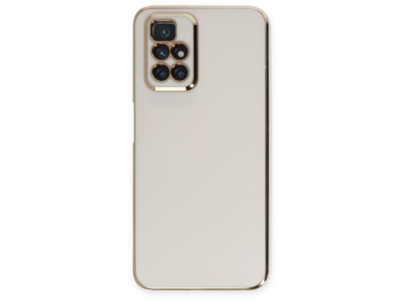 Newface Xiaomi Redmi 10 2022 Kılıf Volet Silikon - Beyaz