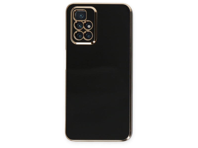 Newface Xiaomi Redmi 10 2022 Kılıf Volet Silikon - Siyah