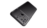 Newface Xiaomi Redmi 10C Kılıf Focus Karbon Silikon - Siyah