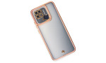 Newface Xiaomi Redmi 10C Kılıf Liva Lens Silikon - Rose
