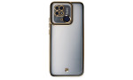 Newface Xiaomi Redmi 10C Kılıf Liva Lens Silikon - Siyah