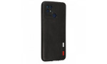 Newface Xiaomi Redmi 10C Kılıf Loop Deri Silikon - Siyah