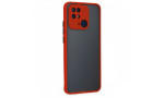 Newface Xiaomi Redmi 10C Kılıf Montreal Silikon Kapak - Kırmızı