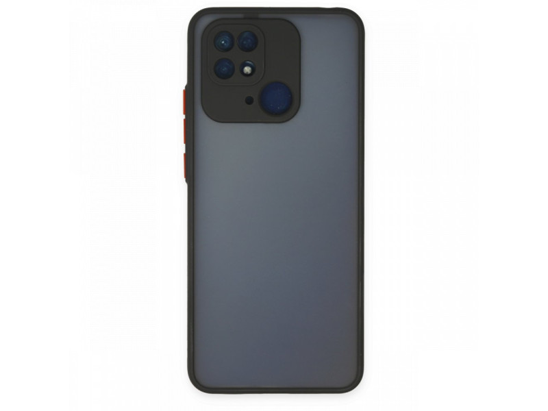 Newface Xiaomi Redmi 10C Kılıf Montreal Silikon Kapak - Siyah