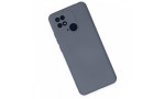 Newface Xiaomi Redmi 10C Kılıf Nano içi Kadife Silikon - Gri