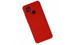 Newface Xiaomi Redmi 10C Kılıf Nano içi Kadife Silikon - Kırmızı