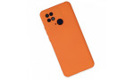 Newface Xiaomi Redmi 10C Kılıf Nano içi Kadife Silikon - Turuncu