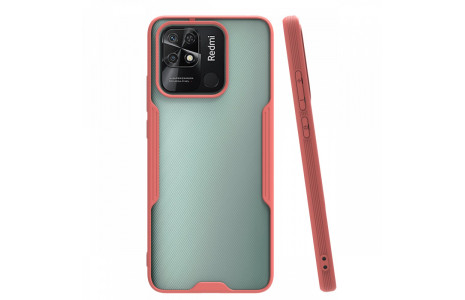 Newface Xiaomi Redmi 10C Kılıf Platin Silikon - Pembe