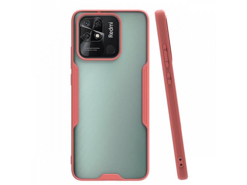 Newface Xiaomi Redmi 10C Kılıf Platin Silikon - Pembe