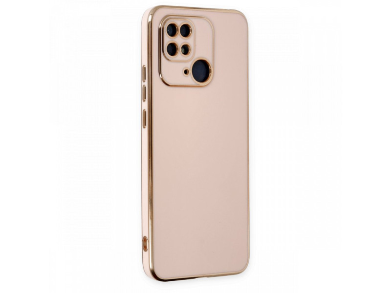 Newface Xiaomi Redmi 10C Kılıf Volet Silikon - Pembe