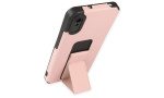 Newface Xiaomi Redmi 9A Kılıf Mega Standlı Silikon - Pudra