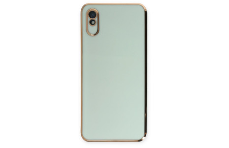 Newface Xiaomi Redmi 9A Kılıf Volet Silikon - Açık Yeşil
