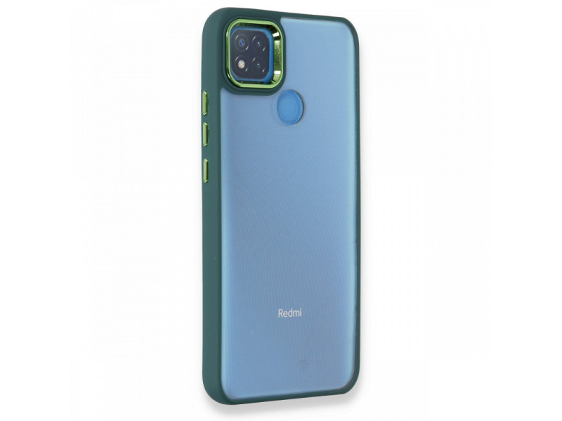Newface Xiaomi Redmi 9C Kılıf Dora Kapak - Haki Yeşil