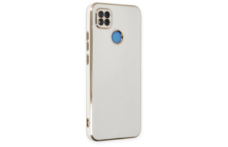 Newface Xiaomi Redmi 9C Kılıf Volet Silikon - Beyaz