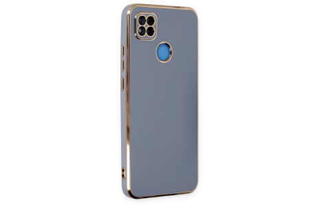 Newface Xiaomi Redmi 9C Kılıf Volet Silikon - Mavi