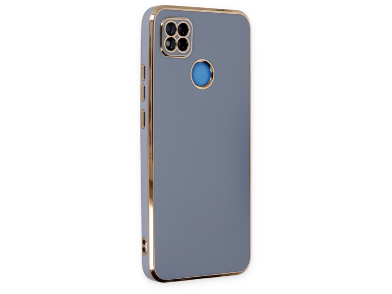 Newface Xiaomi Redmi 9C Kılıf Volet Silikon - Mavi