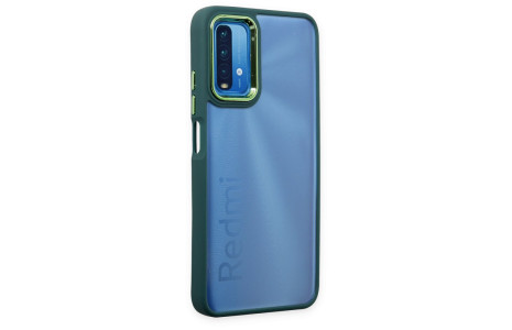 Newface Xiaomi Redmi 9T Kılıf Dora Kapak - Haki Yeşil
