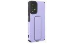 Newface Xiaomi Redmi 9T Kılıf Mega Standlı Silikon - Lila