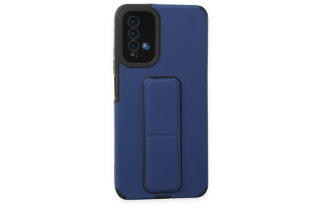 Newface Xiaomi Redmi 9T Kılıf Mega Standlı Silikon - Mavi