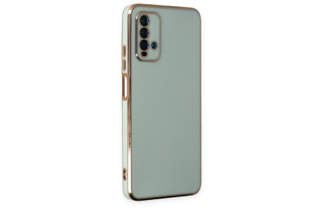 Newface Xiaomi Redmi 9T Kılıf Volet Silikon - Açık Yeşil