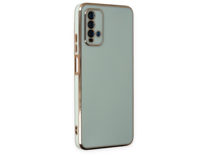 Newface Xiaomi Redmi 9T Kılıf Volet Silikon - Açık Yeşil
