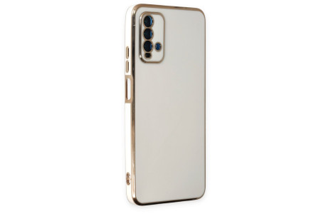 Newface Xiaomi Redmi 9T Kılıf Volet Silikon - Beyaz