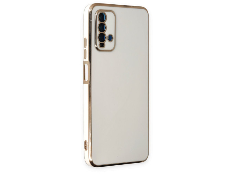 Newface Xiaomi Redmi 9T Kılıf Volet Silikon - Beyaz