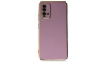 Newface Xiaomi Redmi 9T Kılıf Volet Silikon - Mor