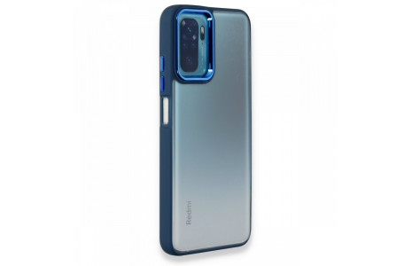 Newface Xiaomi Redmi Note 10 Kılıf Dora Kapak - Mavi