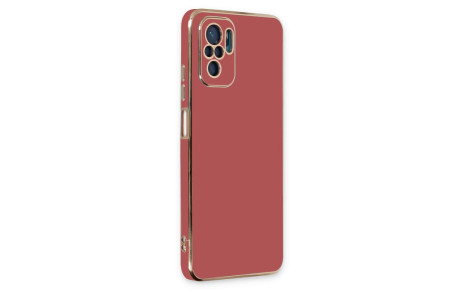 Newface Xiaomi Redmi Note 10 Kılıf Volet Silikon - Kırmızı