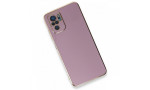 Newface Xiaomi Redmi Note 10 Kılıf Volet Silikon - Mor