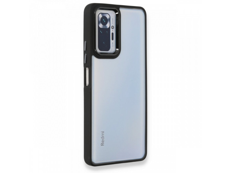 Newface Xiaomi Redmi Note 10 Pro Kılıf Dora Kapak - Siyah