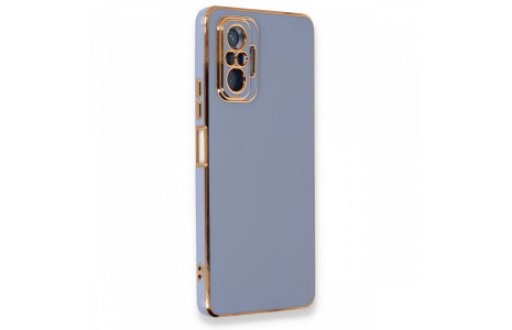 Newface Xiaomi Redmi Note 10 Pro Kılıf Volet Silikon - Mavi