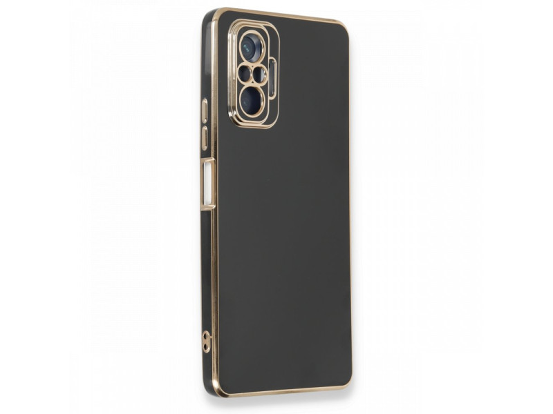 Newface Xiaomi Redmi Note 10 Pro Kılıf Volet Silikon - Siyah