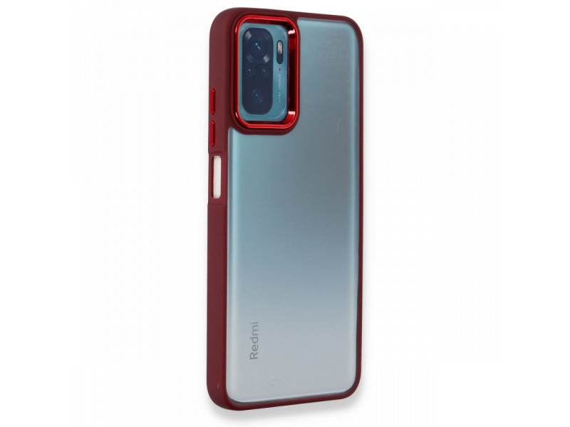 Newface Xiaomi Redmi Note 10S Kılıf Dora Kapak - Kırmızı