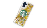 Newface Xiaomi Redmi Note 10S Kılıf Starbuck Sulu Silikon - Gold