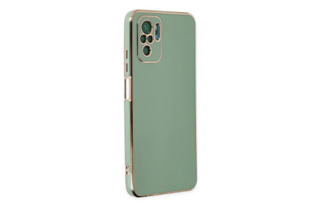 Newface Xiaomi Redmi Note 10S Kılıf Volet Silikon - Açık Yeşil