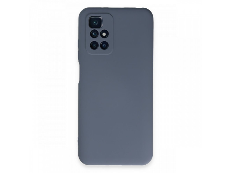 Newface Xiaomi Redmi Note 11 4G Kılıf Nano içi Kadife Silikon - Gri