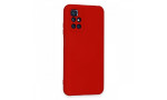 Newface Xiaomi Redmi Note 11 4G Kılıf Nano içi Kadife Silikon - Kırmızı