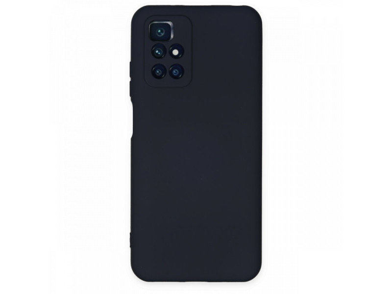 Newface Xiaomi Redmi Note 11 4G Kılıf Nano içi Kadife Silikon - Lacivert