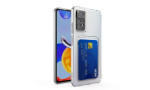 Newface Xiaomi Redmi Note 11 Kılıf Kart Şeffaf Silikon - Şeffaf