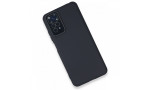 Newface Xiaomi Redmi Note 11 Kılıf Lansman Glass Kapak - Lacivert