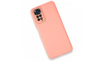 Newface Xiaomi Redmi Note 11 Kılıf Lansman Glass Kapak - Pembe