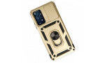 Newface Xiaomi Redmi Note 11 Pro Kılıf Pars Lens Yüzüklü Silikon - Gold