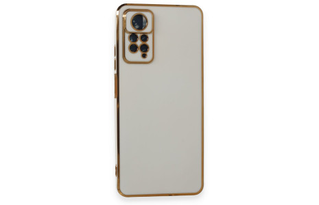 Newface Xiaomi Redmi Note 11 Pro Kılıf Volet Silikon - Beyaz