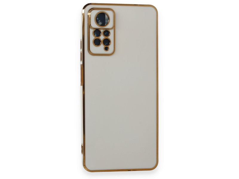 Newface Xiaomi Redmi Note 11 Pro Kılıf Volet Silikon - Beyaz