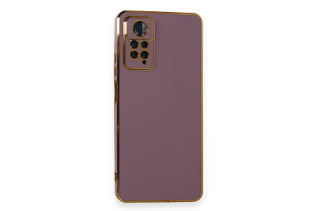 Newface Xiaomi Redmi Note 11 Pro Kılıf Volet Silikon - Mor