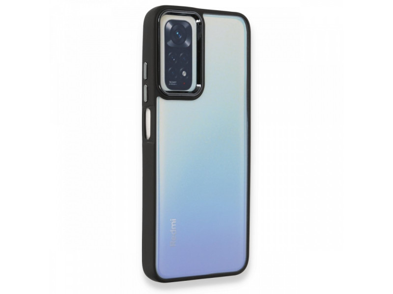 Newface Xiaomi Redmi Note 11S Kılıf Dora Kapak - Siyah